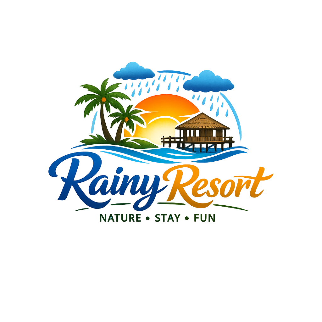 The hotel's stylized logo features elegant design elements and branding.